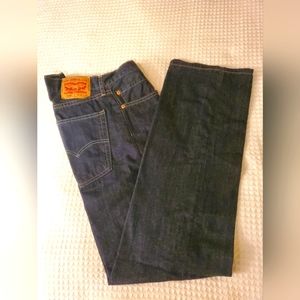 Mens Levi's 505 36x32 Dark Wash